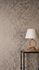 Non-woven wallpaper floral beige silver metallic 79004-3 1