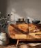 Non-woven wallpaper plain beige gray metallic 79201-8 1