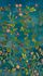 Floral photo wallpaper birds leaves blue green pink 79216-3 2