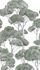 Photo wallpaper Trees Forest White Green Black 79216-6 2