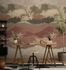 Tropical Landscape Photo Wallpaper Brown Cream Red 79216-8 1