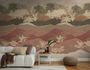 Tropical Landscape Photo Wallpaper Brown Cream Red 79216-8 4