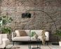 Photo wallpaper stone look industrial grey red 79217-2 1