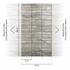 Photo wallpaper concrete look waves industrial grey 79217-3 3
