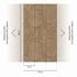 Photo wallpaper circles a mesh pattern beige brown 79218-1 3