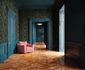 Non-woven wallpaper tropical black green orange 78025-2 5