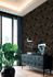Non-woven wallpaper pattern lines black brown 79160-5 5