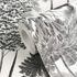 Non-woven wallpaper Palm Tree Jungle White Black 79162-5 4