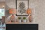 Non-woven wallpaper leaves beige cream metallic 79163-1 1