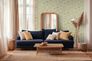 Non-woven wallpaper leaves palm trees beige green 79163-2 5