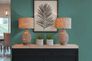 Non-woven wallpaper plain textile look petrol 79166-1 5
