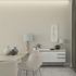 Non-woven wallpaper plain wood look white beige 35359 1
