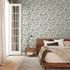 Non-woven wallpaper leaves floral Muster grey beige 35391 1