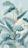 Photo Wallpaper Leaves Tropical Jungle Blue Grey 42221 3