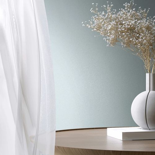 Non-woven Wallpaper plain Texture Modern Light Blue 82524