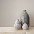 Non-woven Wallpaper plain Texture Modern Gray Beige 82525 2