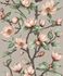 Non-woven Wallpaper Flowers Twigs Grey Green Pink 89033 3