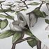 Non-woven Wallpaper Flowers White Green Brown 89038 4