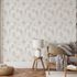 Non-woven Wallpaper Trees Forest Cream Beige Grey 10557-37 1