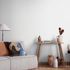 Non-woven Wallpaper plain Textile Look Cream 10563-01 1