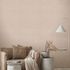 Non-woven wallpaper plain textile look beige 10563-02 1