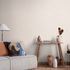 Non-woven Wallpaper plain Textile Look Beige Cream 10563-14 1
