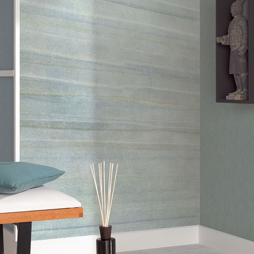 Photo Wallpaper Stripes Gradient Blue Grey 22105-07-01