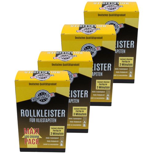 4x Maxi Pack Non Woven Wallpaper Paste Adhesive 2kg