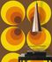 Wallpaper retro deluxe brown red circles 7013-12 4