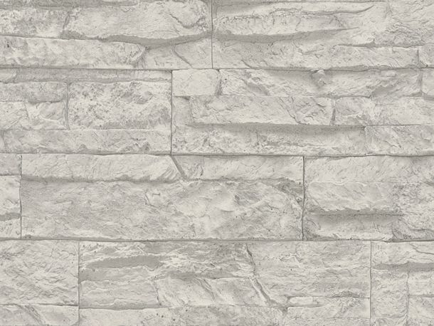 Wallpaper natural stone bricks grey AS Creation 7071-16