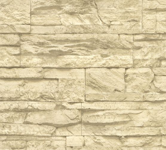 Wallpaper natural stone bricks beige AS Creation 7071-30
