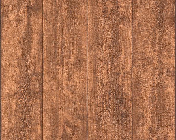 Wallpaper wooden style board brown AS Creation 7088-23
