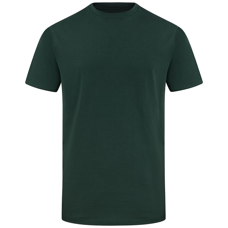 Herren T-Shirt extra lang geschnitten - dunkelgrün
