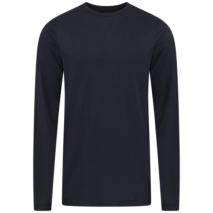 Langarmshirt extra lang - dunkelblau
