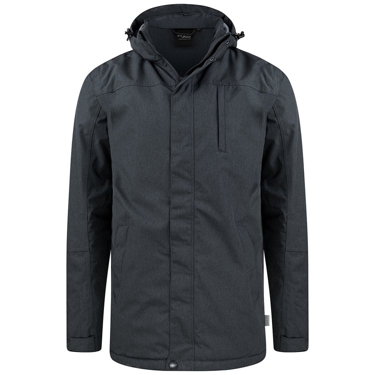 Winterjacke extra lang - anthrazit