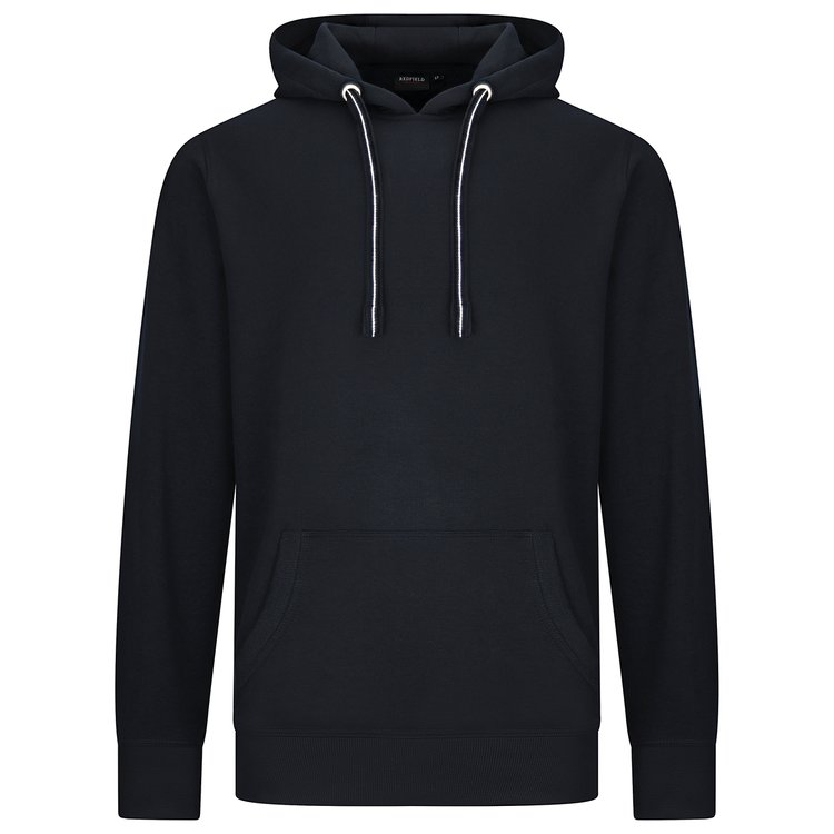 Hoodie extra lang - dunkelblau