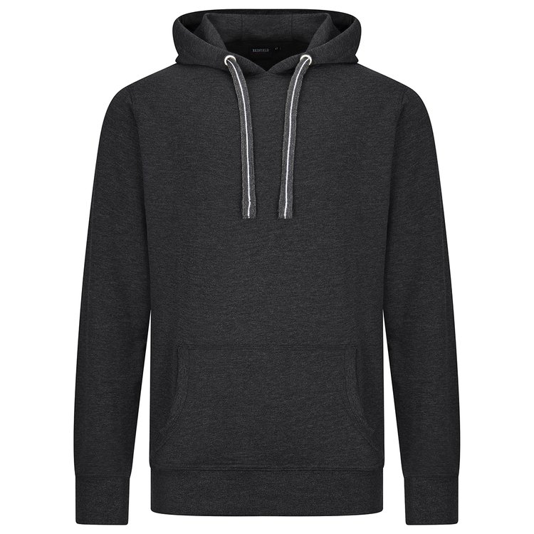 Extra langer Hoodie - anthrazit