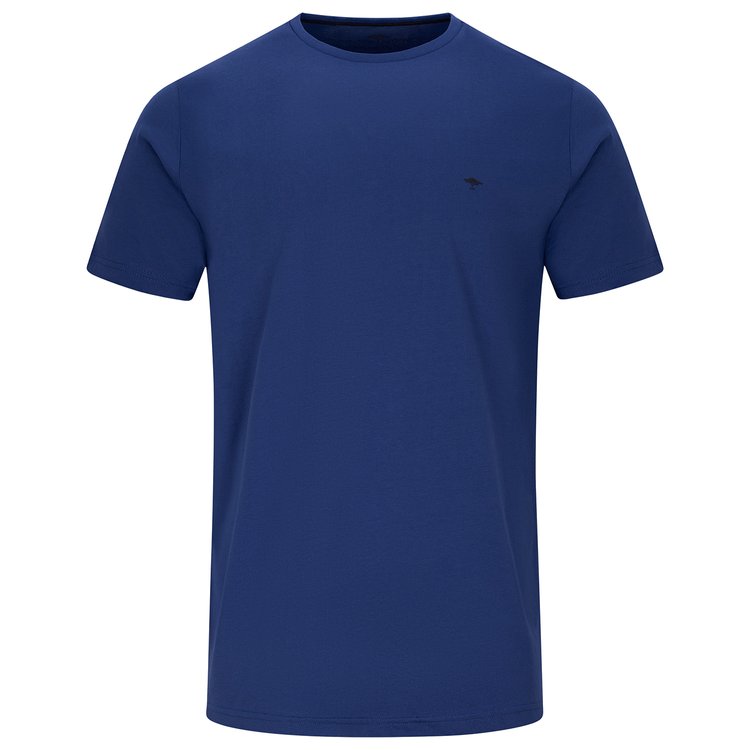 Herren T-Shirt extra lang - blau