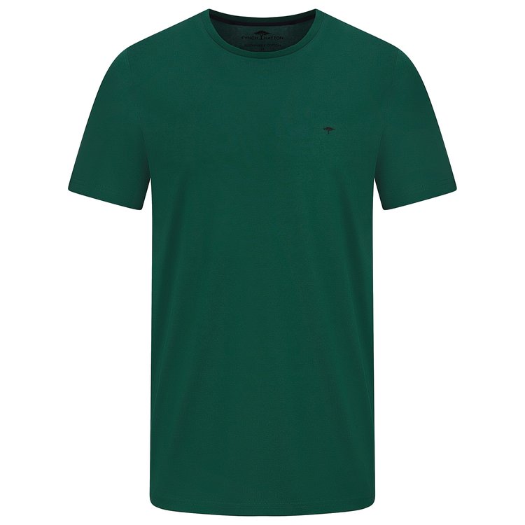T-Shirt extra lang - dunkelgrün
