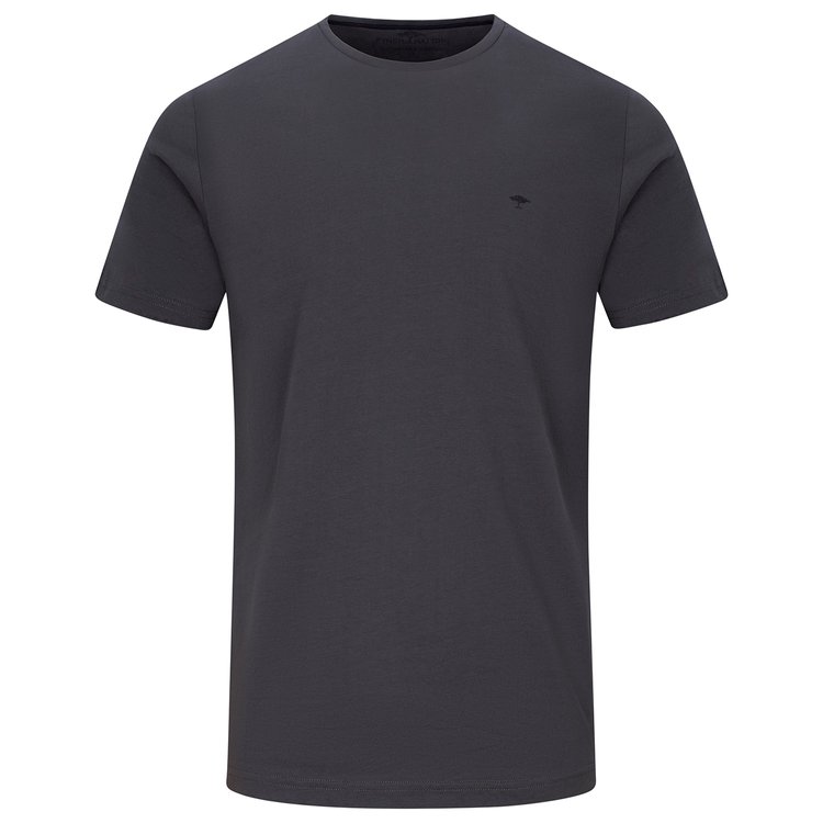 T-Shirt extra lang - dunkelgrau