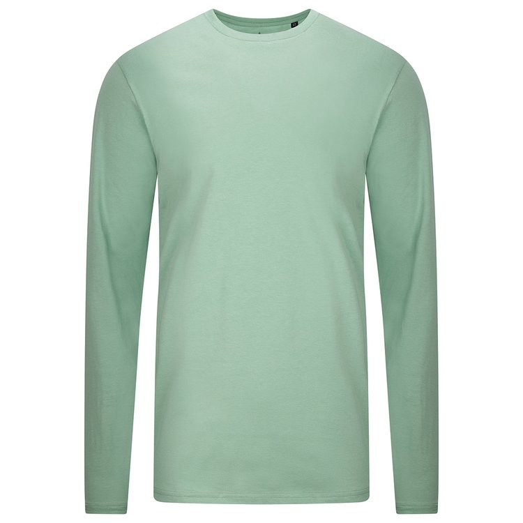 Langarmshirt extra lange Ärmel Herren hellgrün in LT, XLT, 2XL und 3XLT