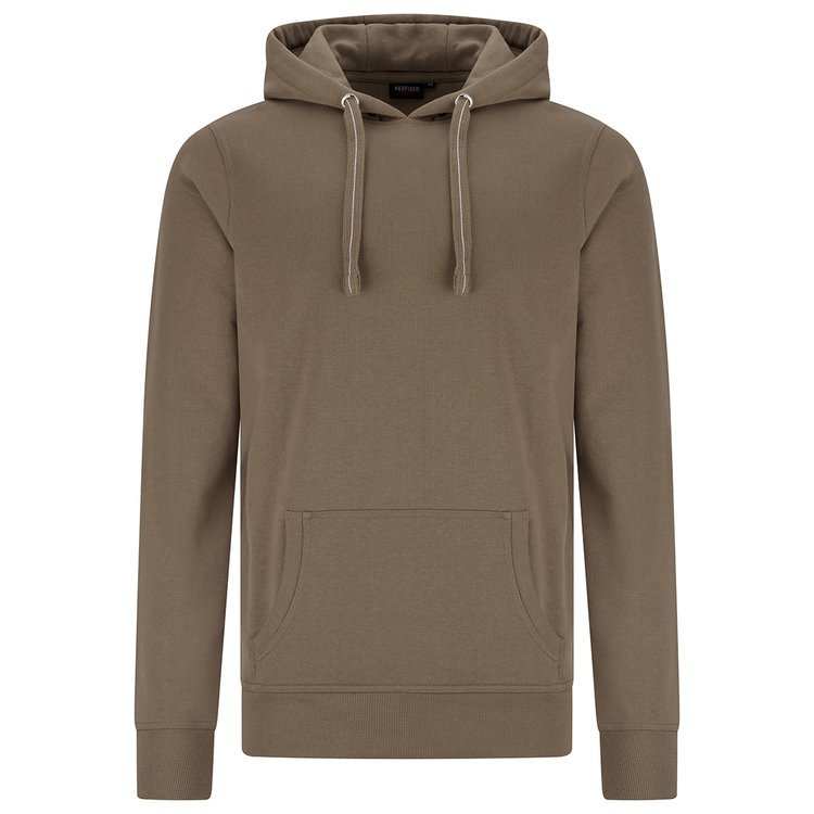 Hoodie extra lang - taupe