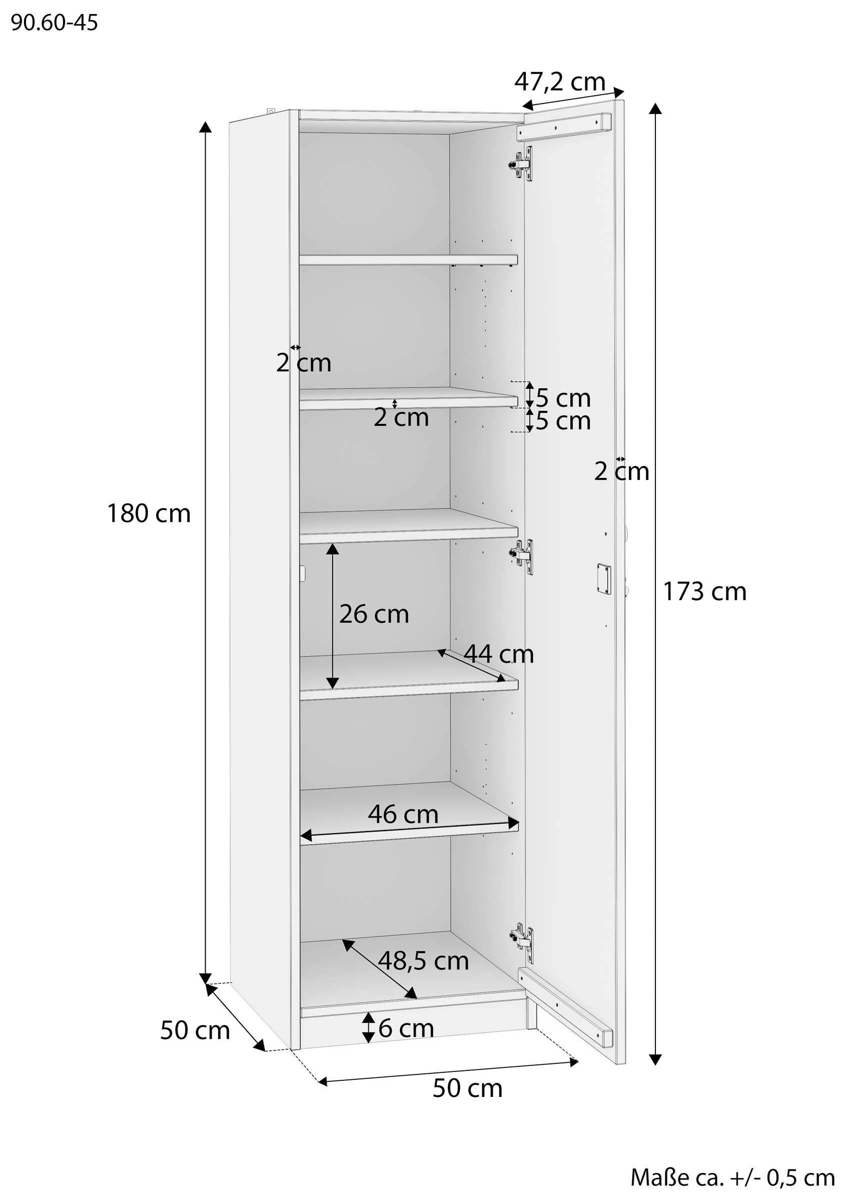 Dimensions Bild für das Produkt