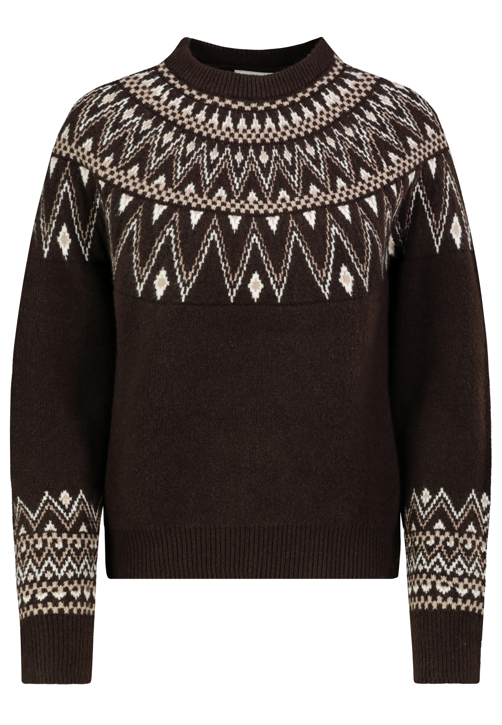 D90073AB90929C3_21400_V.jpg Strickpullover mit Rundhalsausschnitt und Norwegermuster
