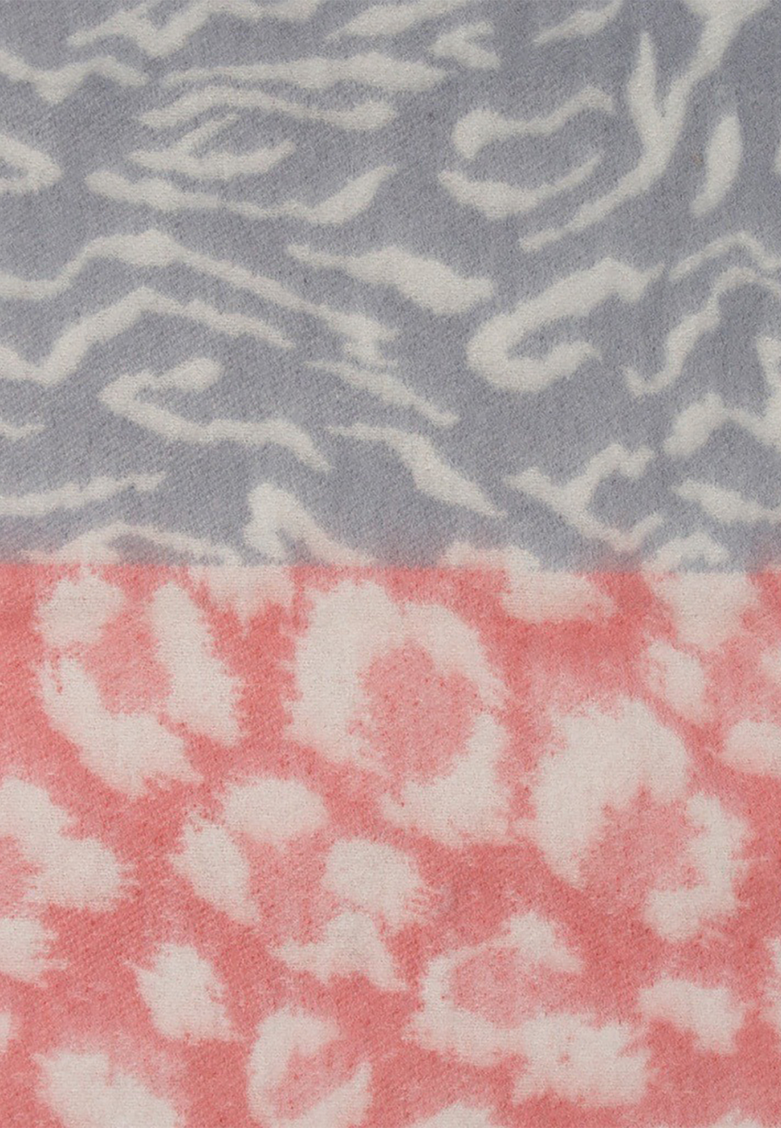 Schal Animalmuster Leo Zebra Kontrastdesign Lange Fransen Schal Animalmuster Leo Zebra Kontrastdesign Lange Fransen