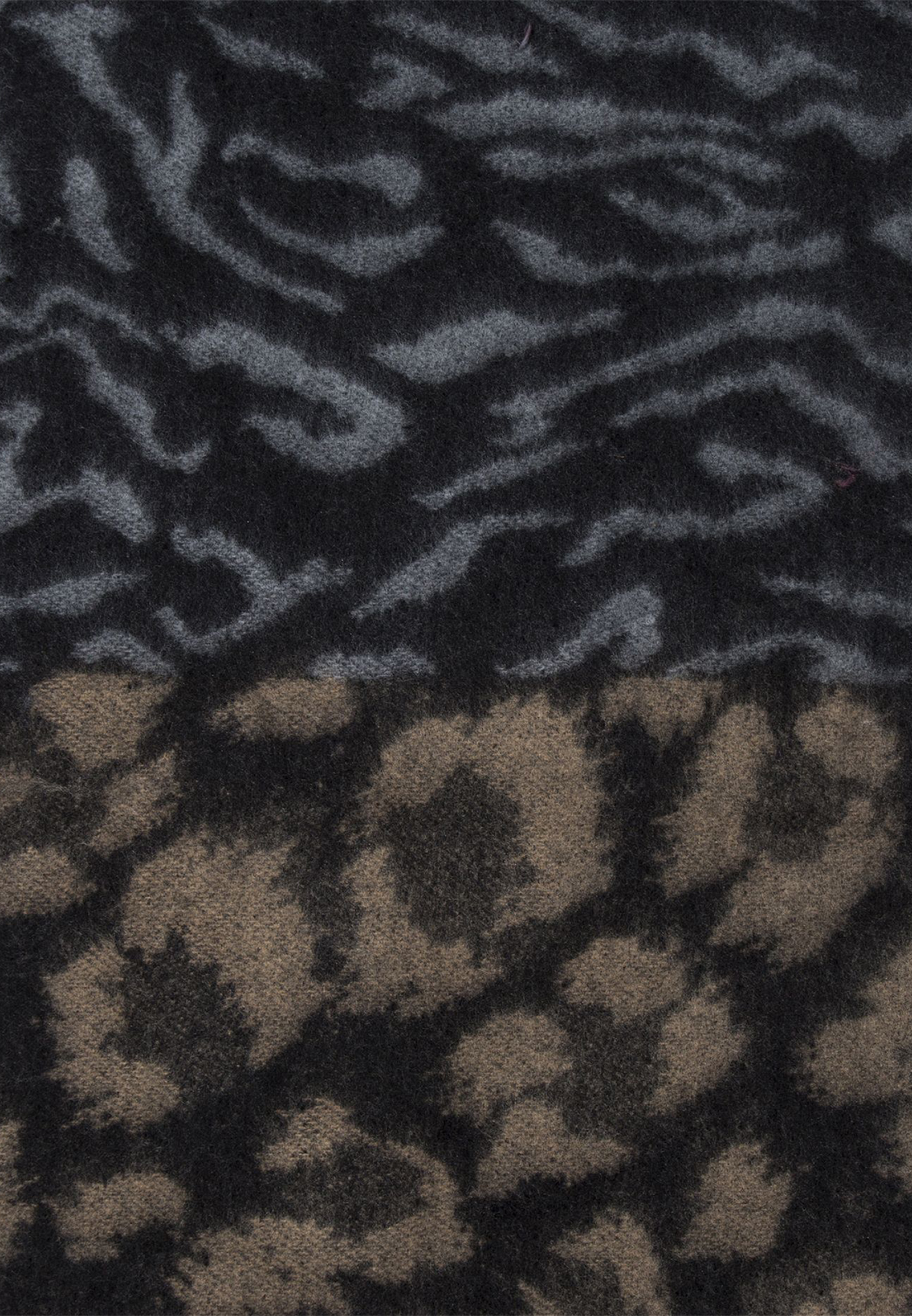 Schal Animalmuster Leo Zebra Kontrastdesign Lange Fransen Schal Animalmuster Leo Zebra Kontrastdesign Lange Fransen