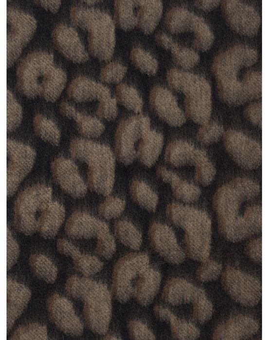 Faera Wollschal Leopardenmuster Lang Warm Kuschelig Leicht – Braun, Bild 4