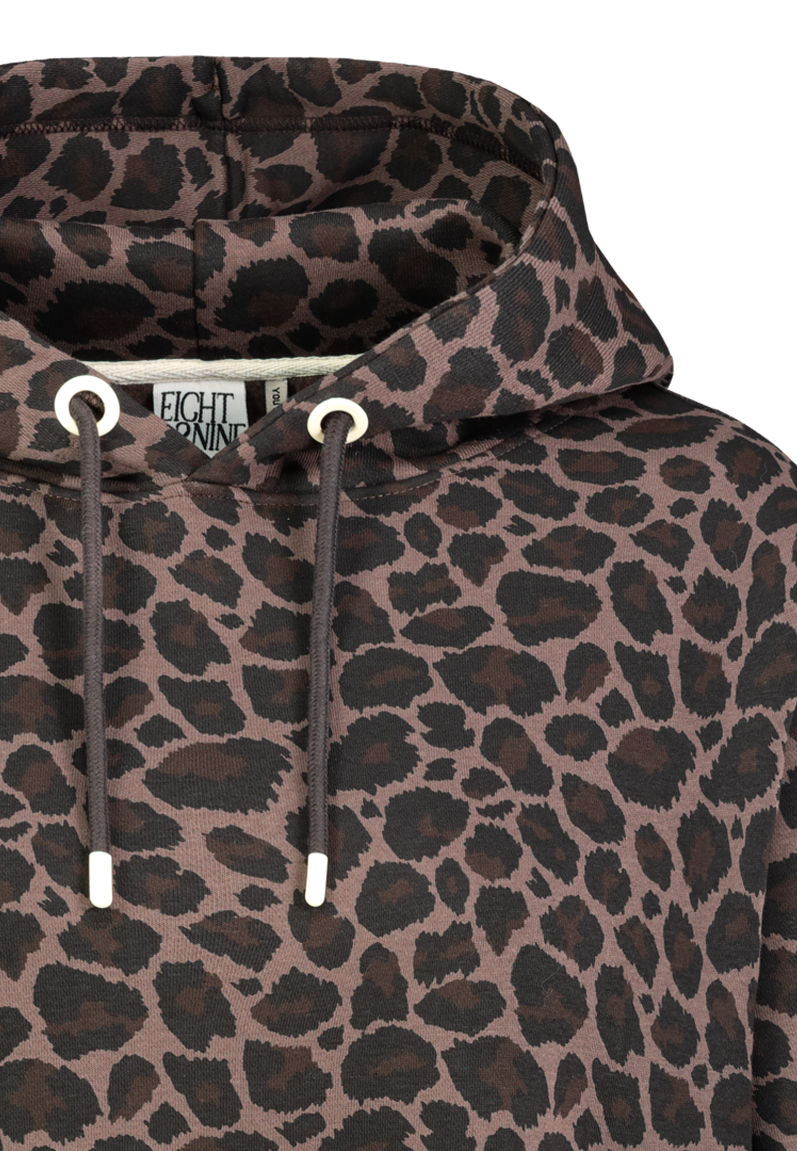 D10622BI02913A_21400_D1.jpg Kapuzenpullover Animalprint Langarm Elastischer Bund
