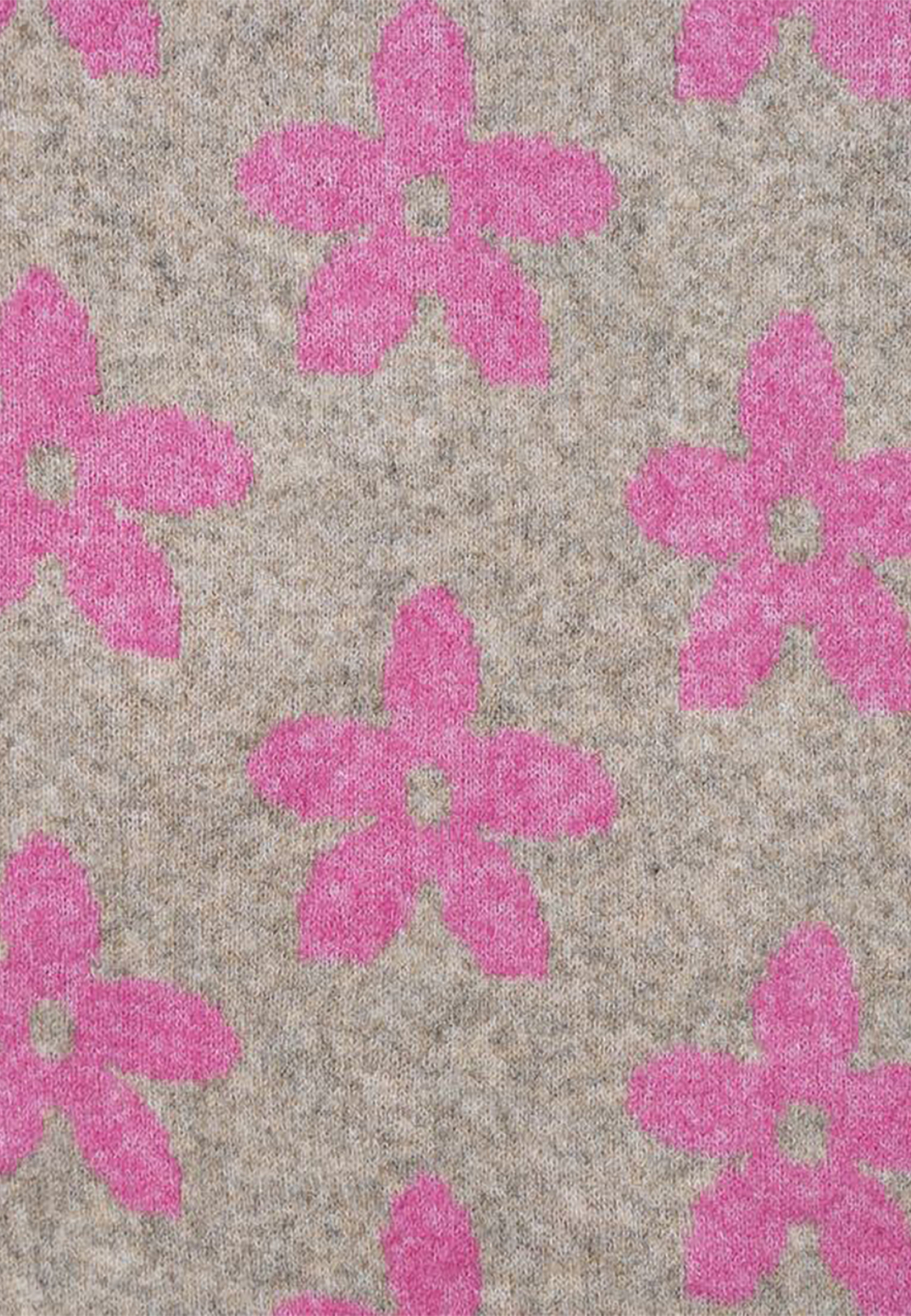 810411_d5924d40d2d108aaf30def13a6fabccd_001.jpg Dreieckstuch Blütenmuster Weiche Strickoptik Spitze Enden