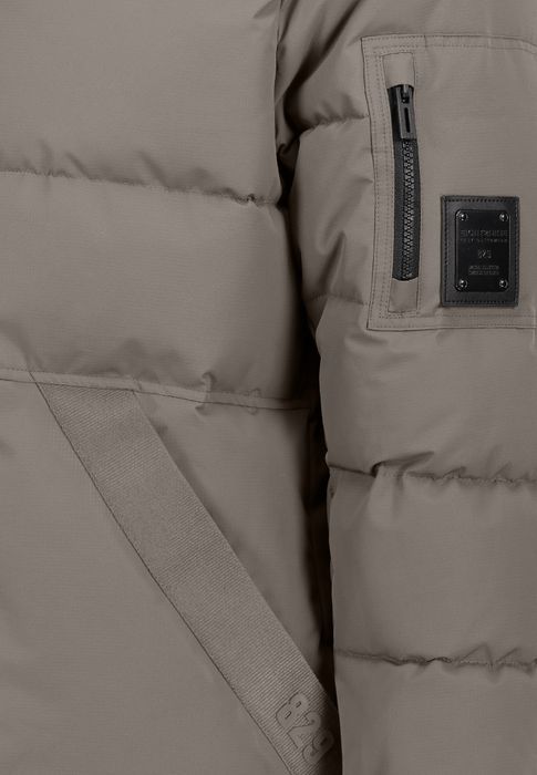 Eight 2 Nine Winterjacke Kapuze Steppoptik Druckknopfleiste Ärmeltasche – Braun, Bild 4